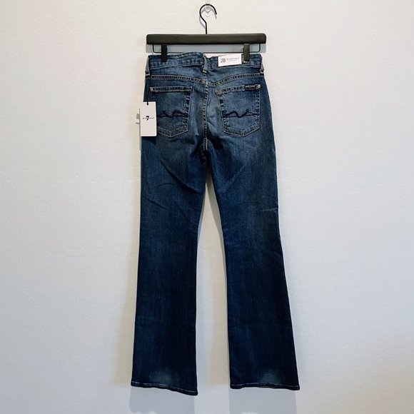 7 For All Mankind NEW Kimmie Bootcut Form Fitted Size 28 - Picture 7 of 9